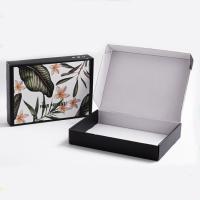 Boîtes aux lettres personnalisées imprimées avec logo de marque Costumes de luxe chemise vêtements Emballage de produits Carton d'expédition