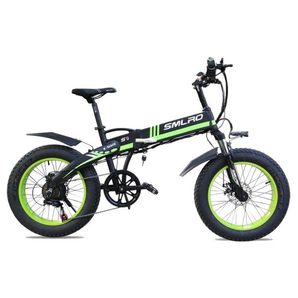 48V Folding 20 Inch Electric Bike Multifunctional With 10AH Battery