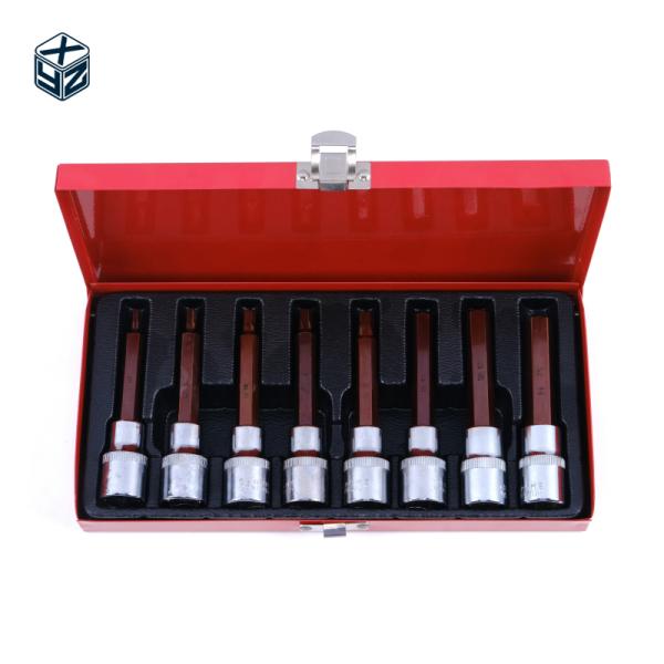 High Accuracy 8pcs S2 Steel Box Bits Set for Precision Machining Hand Electric Tools