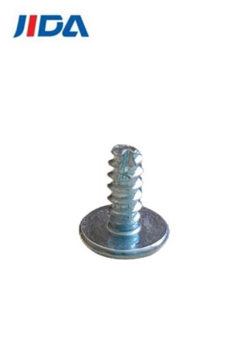 Allen Flat Pan Head Self Tapping Machine Screw ST3x8 Blue White Zinc