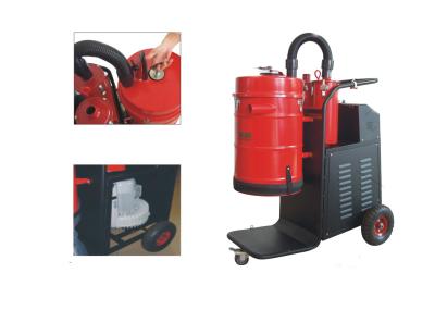 380V Fine Dust Extractor With Pressure Gage , wet cleaning vacuum cleaner