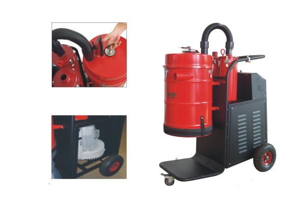 380V Heavy Duty Industrial Vacuum Cleaner With 3 M Hose for concrete dust