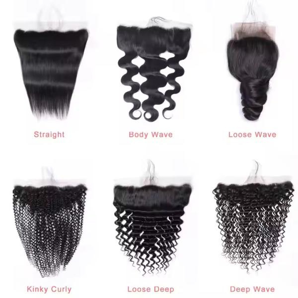 High Quality PIxie Curl 13*4 HD Lace Frontal Raw Indian Virgin Hair 100% Human Hair Highly Elastic