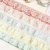 Polyester Woven Ribbon Hair Accessory Perfect Addition to DIY Crafts with Small Floral Plaid Skirt