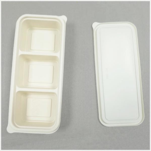 Disposable Corn Starch Condiment Dispenser-Sustainable Food packaging Container.Biodegradable Disposable Use Food Box