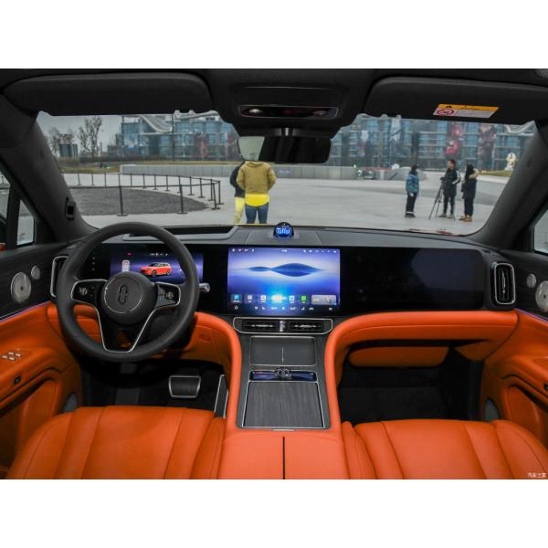 Автоматическая коробка передач Электрические автомобили Huawei Aito M9 SUV расширенного диапазона в закрытом типе кузова