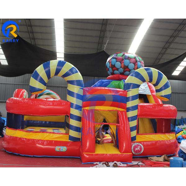 Certificate EN71/CE Inflatable Castle Slide Combo Jumping Bouncy Castle with Slide