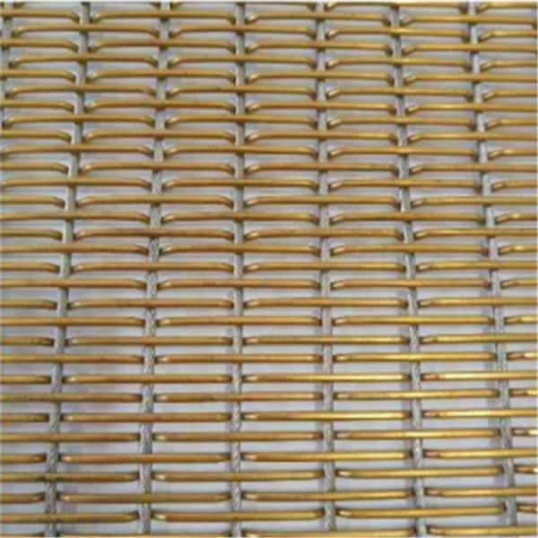 Os painéis decorativos tecidos de aço lisos da grade do metal dividem Max Width 6m