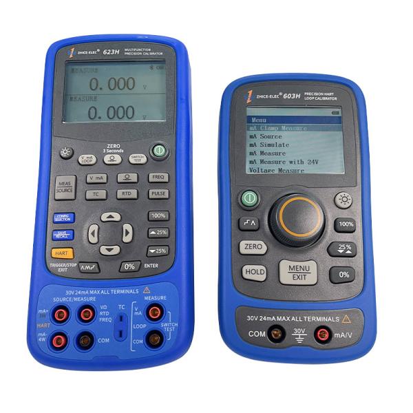 208*95*45mm Process Calibration Calibrator with High Accuracy Class and 4-20ma Volt Hz Output