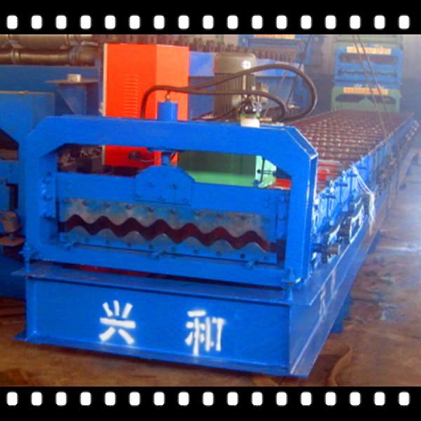 Corrugated Tile Roll Forming Machine for Metal Roofing Sheet (780)