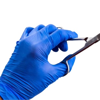 Hubei Haixin CE Medical Examination Gloves Surgical Hand Nitrile Gloves Disposable Medical Gloves Powder Free Blue