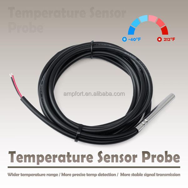 A99BB-200C Temperature Sensor Probe for Swimming Pool Refrigerator A421 Series Electronic Temperature Controller Extension Cable