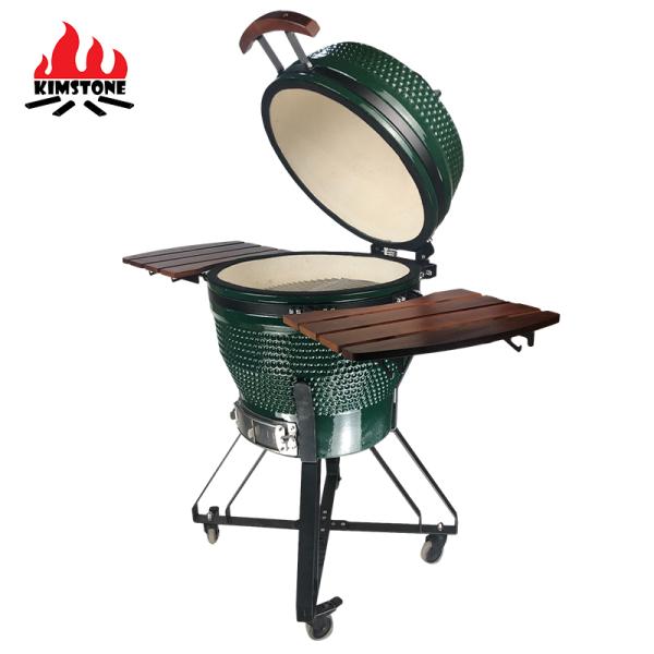 KIMSTONE Kamado Barbecue 21 Inch De Table for Garden Stone Tandoor Komoto Grill Parrilla weber Rvs Gift