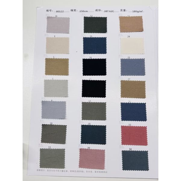 150cm 180G Spring And Autumn Explosive B Home Same Style 38% Polyester 62% Cotton Commuter Style Soft Light Style Clothing Material
