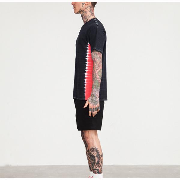 Fashion DIY Cotton Bamboo Fiber T Shirt , Colorful Youth Tie Dye Shirts