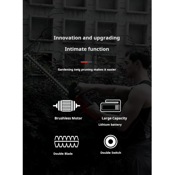 Бесчесальная батарейная резка для забоя, перезаряжаемая садовая резка DC21V