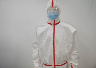 Vestidos não tecidos unisex do isolamento do vestido cirúrgico/hospital com burocracia