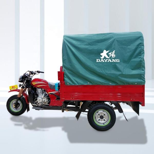 3-Wheel Motorized Tricycle with 5 2 Rear Spring Leafs and 2.0m Cargo Box in Hot Demand