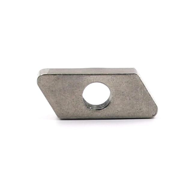 Furniture Industrial Stainless Steel Square Nuts Corrosion Resistance