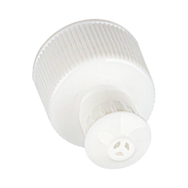 Color personalizado 24mm 28mm Blanco plástico PP Push Pull Cap Sport Botella de agua tapa