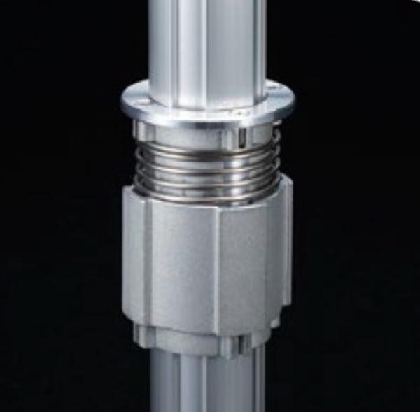 DYE28-30 Ajustador de altura para tubo de aluminio OD28mm