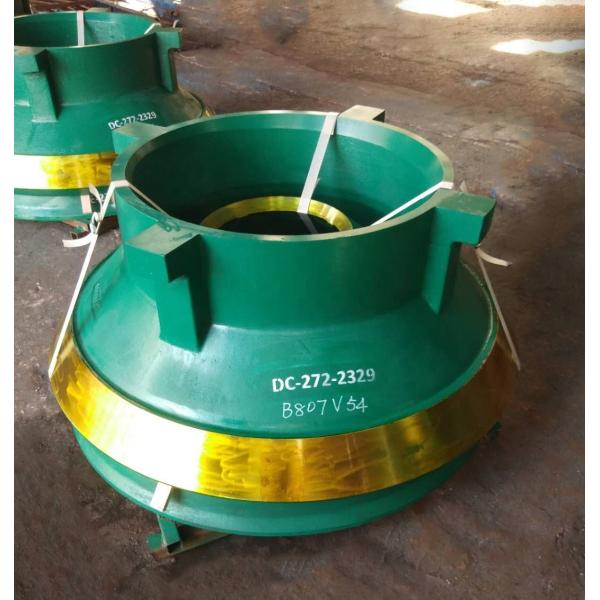 52 SBS Cone Crusher Spare Parts Bowl Liner Concave and Mantle Used for Ore Mining