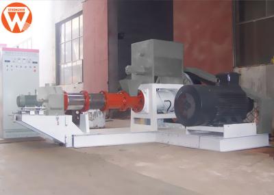 Capacidade grande máquina de flutuação aquática da alimentação de 1.8-2 T/H, extrusora média da pelota dos peixes da piscicultura