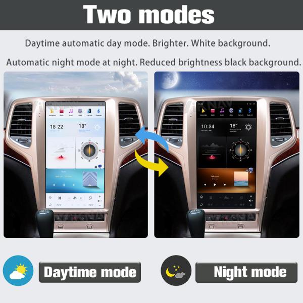 Стерео игрока автомобильного радиоприемника андроида 11 виллиса навигация GPS большого Cherokee автоматическая аудио