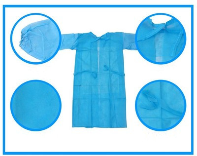 High Quality Disposable Surgical Hospital Isolation Gown High Quality PP Isolation Gown