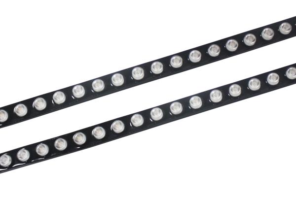 IP67 SMD2835 42pcs Flex Wall Washer Led Strip Light With Lens