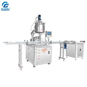 45pcs/Min 100ml Concealer Cream Cosmetic Filling Machine With Nozzle Lifting