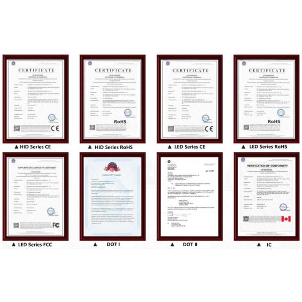 51W High Power LED Driving Lamps , 7 Inches Off Road Driving Lights