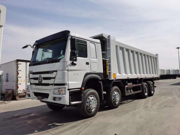 8×4 HOWO 375 Dump /Dumper /Tipper Truck Source with and Tubeless Tire Design