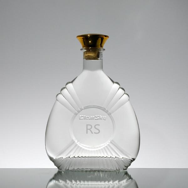700ml Frost Treated Spirit Bottle for Alcohol in Beverage Industry