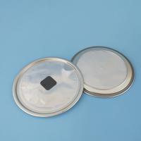 Couvercle de boîte alimentaire en papier pour boîte alimentaire en papier avec valve, grains de café de qualité alimentaire #401 #502, aluminium pelable