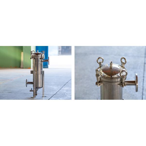 Корпуса фильтра сумки нержавеющей стали фильтр сумки Ss одиночного жидкостный