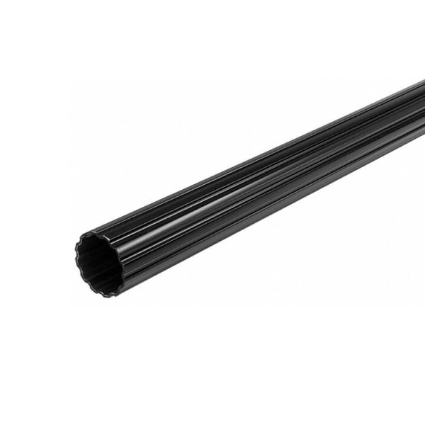 Extruded Fluted Aluminium Tube Profiles Mill Finish 54mm Diameter Heat Tube