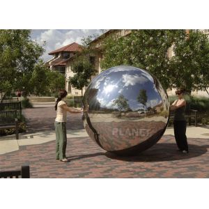 Подгонянные шарик/фольга зеркала смертной казни через повешение украшения фестиваля PVC раздувные раздувают серебряная отражательная сфера гелия