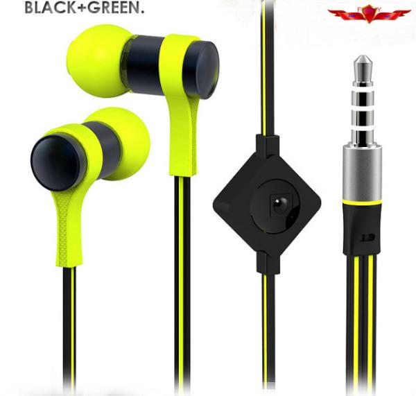 New Arrival Super Bass Sound Performance Metal DJ Earphone With MIC For Samsung Galaxy S3
