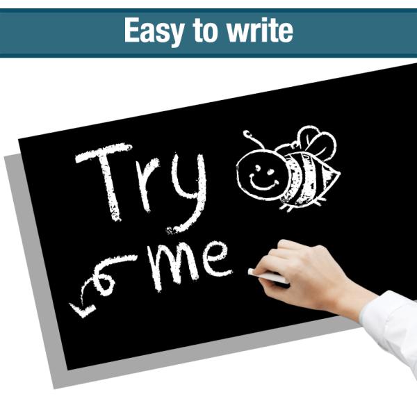 1.2m Removable Self Adhesive Blackboard Sticker Black Board Wall Sticker For Office School