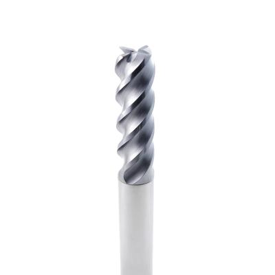 Carbide U-Channel End Mill 4 Flute AlCrN Coated for Mild Steel