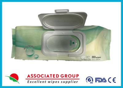 Nenhum Rinse Incontinence Bathing Wipes, Hypoallergenic e Látex-livre Microwaveable