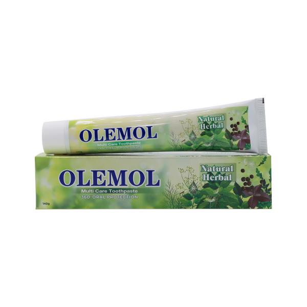 OLEMOL Multi White Toothpaste 90g - Max Whitening & Stain Removal Formula for Effective Teeth Brightening & Daily Oral Care