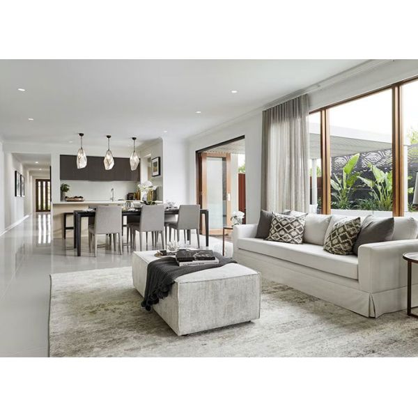 China Prefab Steel Framepanelized Home Kits 40Ft Sandwich Panel Waterproof Luxury Villas