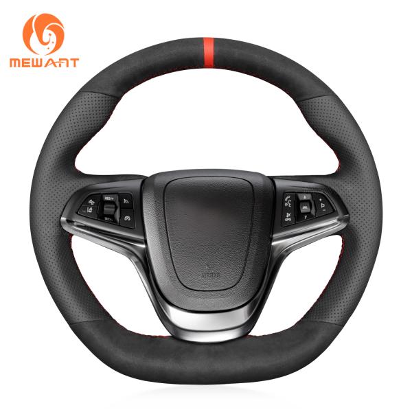 Mewant Genuine Leather and Suede Steering Wheel Cover for Holden Calais Caprice Commodore SS Ute SS interior accessory