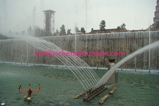 Swan Dancing Water Fountain