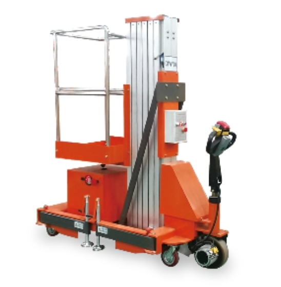 Compact and Lightweight Vertical Mast Lifts for Indoor Aerial Maintenance