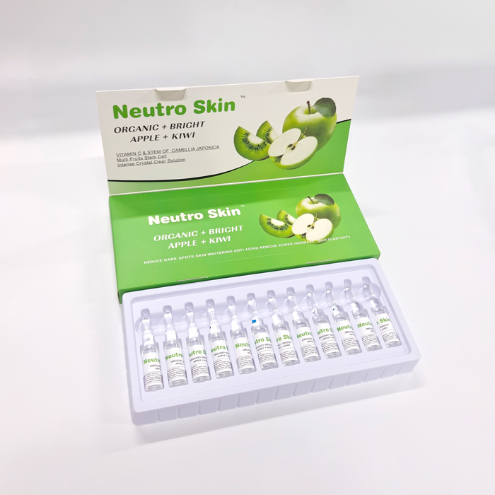 Organic Apple Kiwi Skin Whitening Glutathione Injection for face Neutro Skin