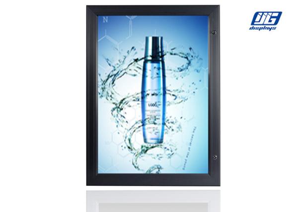 Chain Hanging Locking Poster Frames IP45 Water Resistant 25w LED Light Box