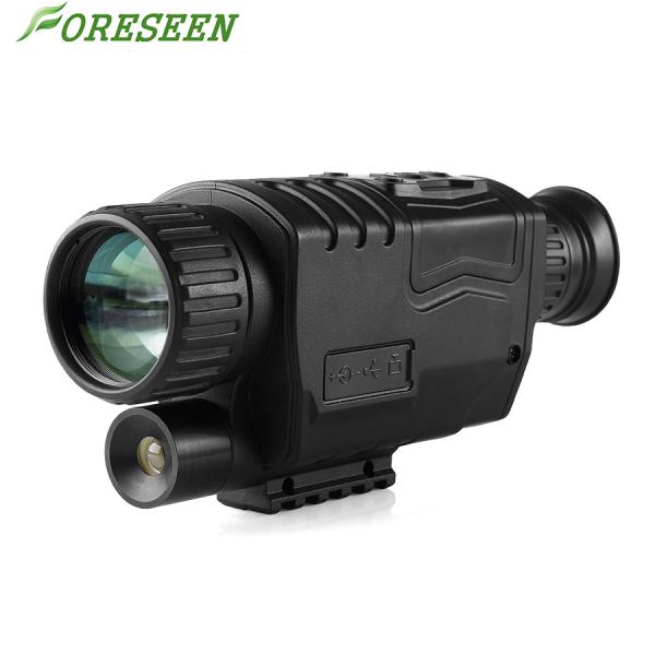 FORESEEN 5x40 Outdoor Digital Night Vision Goggles Monocular With Digital Camera